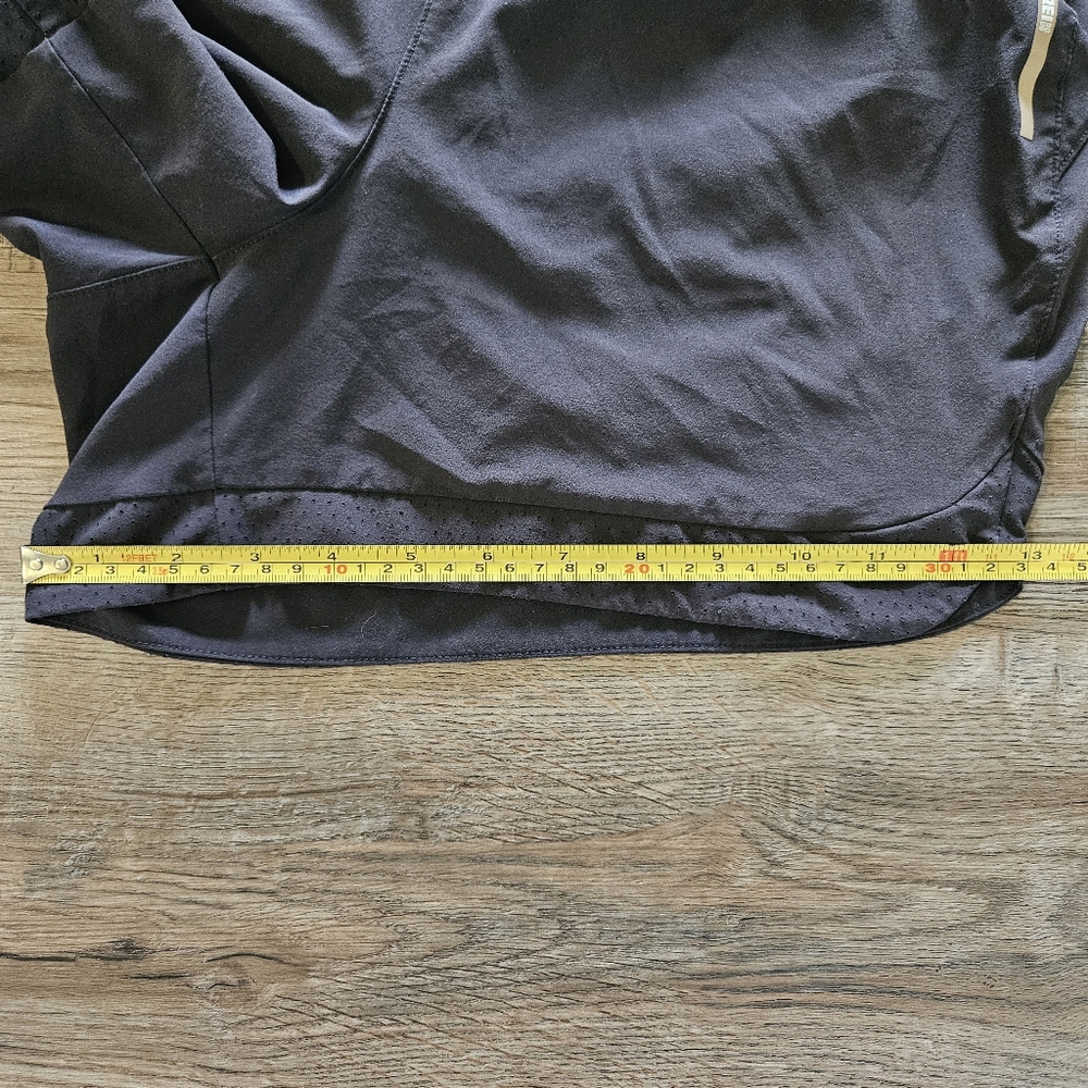 REI Co-Op Black Running Shorts With Attached Liner & Pull-On‎ Drawstring - Picture 5 of 10